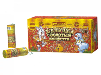 Хлопушка с золотым конфетти Хлопушки купить в Магасе | magas.salutsklad.ru