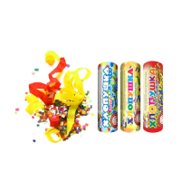 Набор ( 3конф.+3серп.) Набор хлопушек купить в Магасе | magas.salutsklad.ru