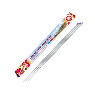 Триколор 300 мм. Бенгальские огни цветные купить в Магасе | magas.salutsklad.ru