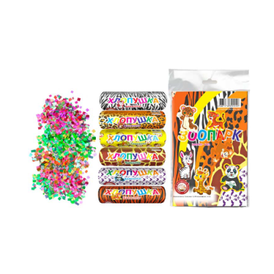 Зоопарк УПЗ Набор хлопушек купить в Магасе | magas.salutsklad.ru