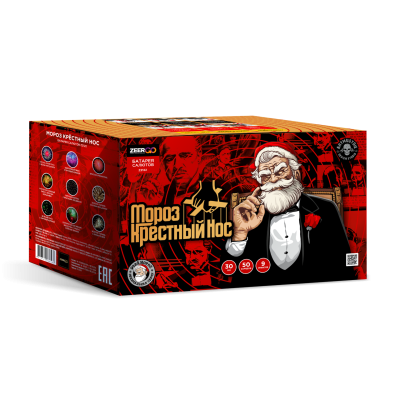 Мороз Крестный нос Батарея салютов купить в Магасе | magas.salutsklad.ru