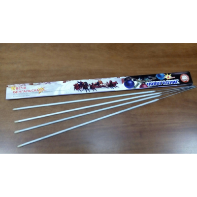 Новогодние 650-4 мм. Бенгальские огни купить в Магасе | magas.salutsklad.ru