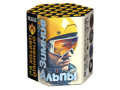 Зимние Альпы Батарея салютов купить в Магасе | magas.salutsklad.ru