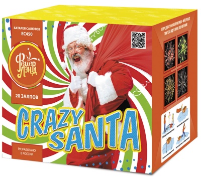 CRAZY SANTA Фейерверк купить в Магасе | magas.salutsklad.ru