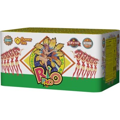 Рио S Батарея салютов купить в Магасе | magas.salutsklad.ru