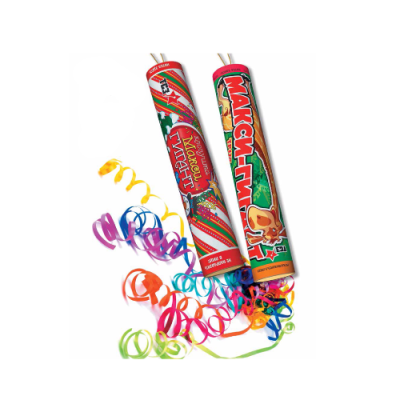 Макси-Гигант с серпантином Хлопушки купить в Магасе | magas.salutsklad.ru