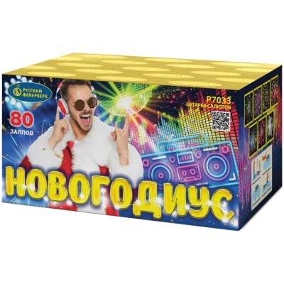 Новогодиус Фейерверк купить в Магасе | magas.salutsklad.ru