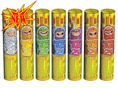 Цветной дым 25 Цветной дым купить в Магасе | magas.salutsklad.ru